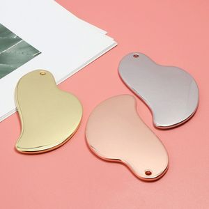 Strumento per raschiare Gua Sha, Terapia in lega di zinco Massaggio a forma di pesce GuaSha Board per anticellulite, Sollievo dal dolore muscolare per spa Agopuntura Trattamento trigger point