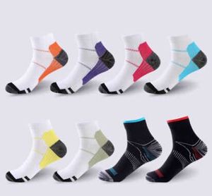 Breathable Compression Ankle Socks Anti-Fatigue Plantar Fasciitis Heel Spurs Pain Short Socks Running Socks For Men Women Accessor307D