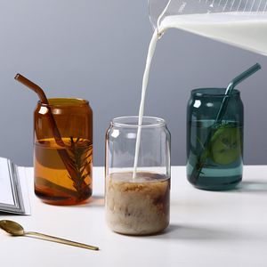 Wholesale！14oz 3色の藁二重壁と高温抵抗の海の貨物が付いているCola Cupsのコーヒーメガネ