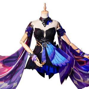 Genshin Impact Keqing Cosplay Costum