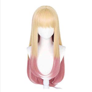 Nxy Wigs Hairjoy Synthetic Hair My Dress Up Darling Marin Kitagawa Cosplay 220528