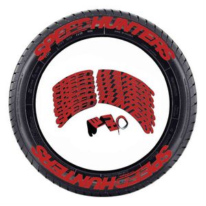 Wholesale motorcycle rims stickers for sale - Group buy Car Tire Letter Stickers D Rubber Waterproof Racing Wheel Sticker Auto Decal Motorcycle Car Styling Tire Rim Sticker Decoration Y220609