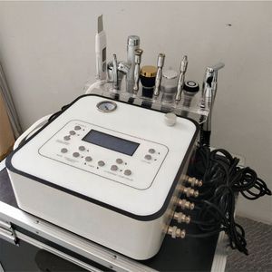 Multifunctional Facial Mesotherapy Beauty Machine Diamond Microdermabrasion Peeling Needle Free Meso Therapy RF Vacuum Face Lifting Skin Care Wrinkle Removal
