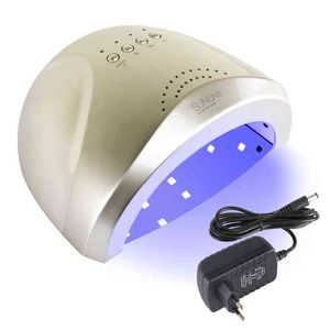 Nxy Lamps for Nails Uv Dryer Led 48w Sunone Manicure Gel Varnish Drying Polish Curing 220624