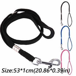 Hundehalsbänder, Leinen, 2 Stück, verstellbare Hundeleine, Haustiere, Schlaufe, Schlaufe, Clip, Seil, Katzen, Pflegetisch, Zubehör, Armbad, Nylon-Rückhalteseil