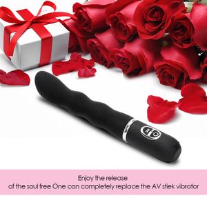 Female AV Magic Wand Dildo Vibrators sexy Toys for Women G-spot Stimulator Vagina Massager 10 Speeds Battery Adults Masturbators