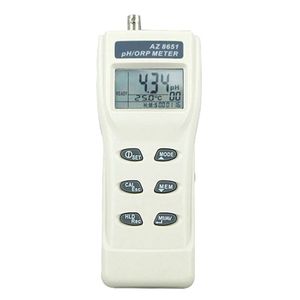 AZ8651 Digitales Handwasserqualitäts-pH-ORP-Messgerät Wasserqualitätsanalysator Oxidations-Reduktions-Potentiometer