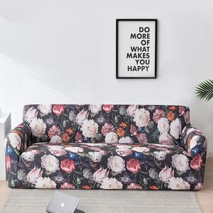 Krzesło Okładki Stretch Floral Printed Sofa Slipcover Elastyczna W pełni owinięty do salonu Anti Dust Farm Loveseat Couch Cover