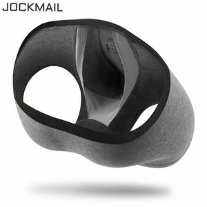 JOCKMAIL Сексуальное мужское нижнее белье Шорты-боксеры Modail Cuecas Боксеры Mesh U выпуклый мешочек дизайн calzoncillos скольжение Гей нижнее белье 220627