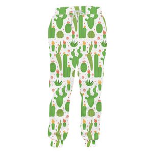 IFPD 3D Jogging Pants For Men Plant Cactus Print Men's Jogger Causual Harajuku Plus Size Custom Trousers Drop Wholesale 220613