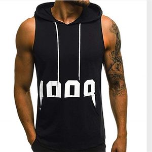 New Fashion Gyms Brand Singlet Canotte Bodybuilding Stringer Top Top Men Fitness Vest Muscle Guys sem mangas