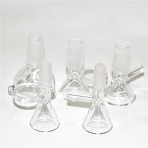 Dry Herb Slide Dab Pieces Hookahs Glass Bowls 10mm 14mm Bowl Tobacco Ash Catcher for Glass Bongs Water Pipes