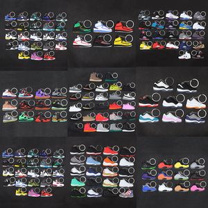 Sneaker breloyain moda sport celebrytka buty do koszykówki Klucz Uchwyt Kobieta Mężczyźni Dzieci Keyring Pakiet Plecak Wisijana Łańcuch kluczowy dla fanów Memorabilia