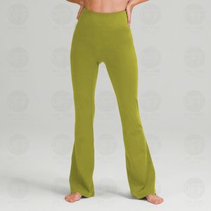 Lululemens Frauen Kleidung Grooves Sommer Frauen ausgestattet Hosen hoch taillierte eng anliegende Bauch zeigen Abbildung Sport Yogas neun Punkte