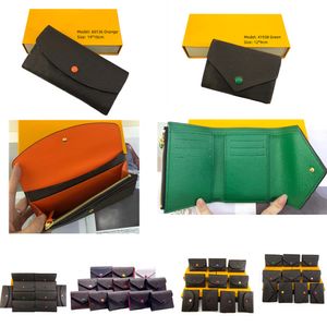 Quality Designer Wallet Colors Woman Purses Mens Wallet Purse Passport Card Holders Key Pouch Womens Cardholder for Handbag Tote Bag Crossbody Shoulder Bags