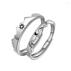 Wedding Rings Paar voor vrouwen Men Verstelbaar Matching Promise Engagement Ring Set vriendschap geschenk juwelenwedding rita22
