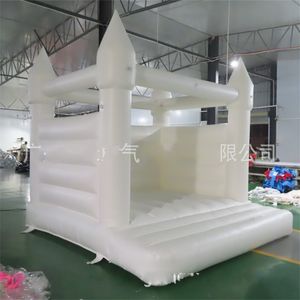 Mats Outdoor Inflatable Wedding Bouncer White Bounce House Jumping Bouncy Castle 799 E3