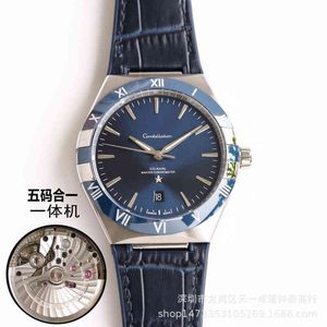 A Watches Wristwatch Luxury Fashion Designer O M E G HENGHUI CONSTELLATION HAIMA STEEL BAND Helt automatisk mekanisk klocka
