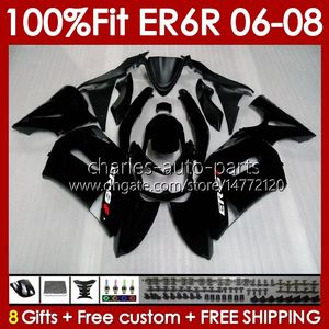 Wholesale 06 ninja 650r fairings resale online - OEM Bodys Kit For KAWASAKI NINJA R ER6 R ER F Bodywork No R ER F R ER6F ER F ER6F Injection mold Fairings matte black