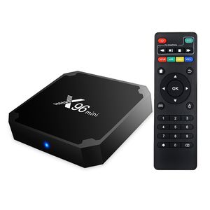 HOTTEST X96 mini Android 9.0 TV BOX 2GB 16GB Amlogic S905W رباعي النواة ميديا بلاير بوكس