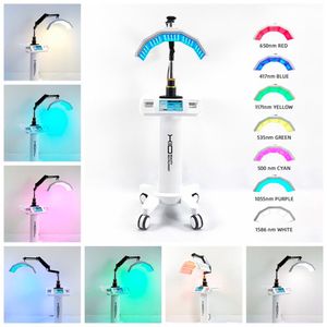 Новый Pdt Led Bio Red Light Therapy 7 Colors Machine Салон красоты Medical Light Treatment Facial Light Machine