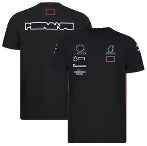 T-shirt pilota F1 nuova uniforme della squadra corse T-shirt corta traspirante personalizzata casual ad asciugatura rapida plus size uniforme da corsa della squadra280r