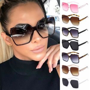 Auto-Motor, übergroße quadratische Sonnenbrille für Damen und Herren, UV400-HD-Schutzbrille, Retro-Sonnenbrille mit großem Rahmen, modische Sonnenbrille für Damen und Herren