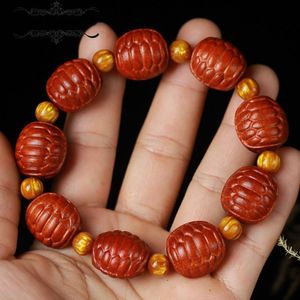 Das lobuläre rote Sandelholz von Bangle Sambia ist der in der Welt mit 2,0 1,5 9 Perlen für Männer und Damenverkäufer