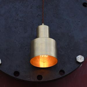 ペンダントランプ銅LEDハンギングランプベッドルームロフト装飾工業用照明ライトダイニングレトロビンテージ照明器具ホーム照明担当者