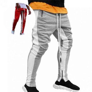 Ottima cucitura Favolosi pantaloni autunnali traspiranti Pantaloni autunnali con coulisse Cerniera per fare jogging G220713