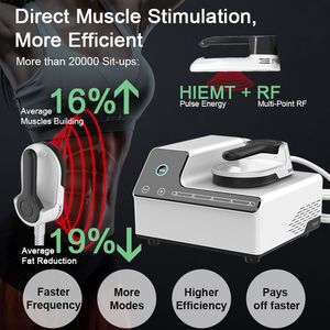 Pro EMS Attrezzatura per salone di stimolazione muscolare elettromagnetica Terapia con onde d'urto Macchina di bellezza dimagrante Stimolatore RF EMslim Modellamento del corpo Salone brucia grassi Uso domestico