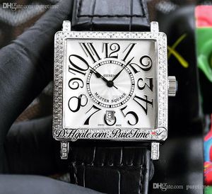 Color Dreams Master Square A21J Автоматические мужские часы 6000 K SC DT COL DRM V Diamond Bezel Black Number Marker