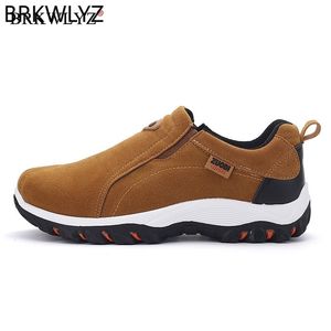 Scarpe da passeggio da uomo SlipOn Comode scarpe da ginnastica antiscivolo Calzature traspiranti Taglia grande 3948 220716