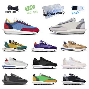 2022 scarpe da corsa all'alba uomo e donna Sesame Blue Void String Villain Red Summit White Tour Yellow White Nylon ldv waffle