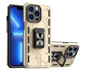 Hybrid Armor Heavy Duty Bracket Telefonfodral för Xiaomi Redmi Note 11 10 Pro Poco X4 Pro 9A 9Cshockproof Magnetic Kickstand Mobiltelefon Cover D1