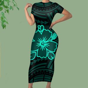 Noisydesigns Vintage Plumeria Flowers Woman Bodycon Sundress Summer Black Długość Lady Robe Maxi Vestidos Gold Dropship 220627