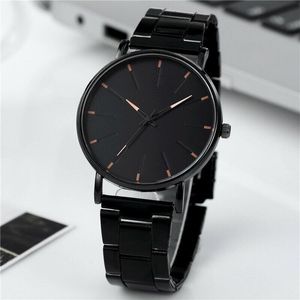 Wristwatches Men's Casual Quartz Watches Ultra-thin Stainless Steel Analog Wrist Watch Accessories Gift 2022Wristwatches
