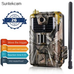 Outdoor 2G MMS SMS P Trail Wildlife Camera 20MP 1080P Night Vision Cellular Mobile Hunting Cameras HC900M Wireless Po Trap 220810
