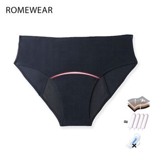 Mutandine mestruali per il periodo mestruale ad alta capacità di assorbimento Biancheria intima senza cuciture da donna Slip taglie forti a 4 strati Biancheria intima ad alto assorbimento Comfort 220426