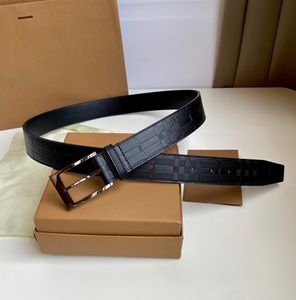 أحزمة مصممة فاخرة لـ MAN Woman Fashion Classic Geneine Leather Belt Multi-Color Width 4.0cm 14 Options with Box High