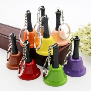 Otros suministros para fiestas y eventos Campana de mano de Navidad de metal de 39 mm Santa Claus Jingle Bells Cena Celebre Sonajero Herramientas Año de Navidad 2023 Otro