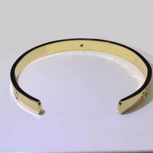 opening C Bangle women stainless steel screwdriver couple gold bracelet men fashion jewelry Valentine Day gift for girlfriend accessories wholesale