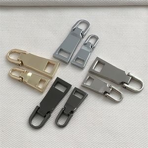 1Pcs 5 3 Detachable Metal Zipper Pullers for Sliders Head s Repair Kits Pull Tab DIY Sewing Accessories 220617
