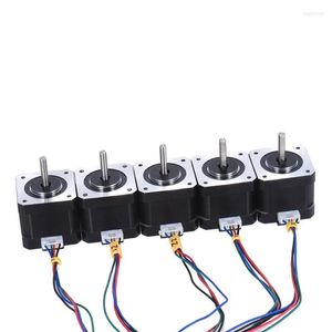 Yazıcılar yazıcı parçaları motor nema 17 step step tahrik kontrolü 2 faz 1.8 derece 0.9a 0.4n.m 42mm 90cm kurşun kablo e3d v6printers roge2