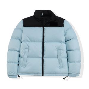 Roupas Mens Inverno Jaqueta Parkas Puffer Winters Casacos Gola Zíper Bolsos Regulares De Algodão Acolchoados