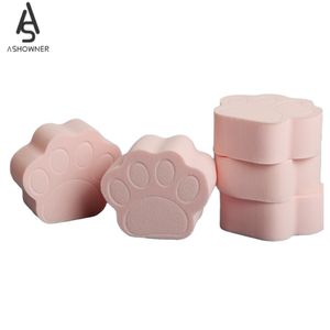 5st Portable Cosmetic Puff Cute Sponge Professional Cushion Foundation Powder Pulver Make Up Tools Women's Makeup Beauty Accessories