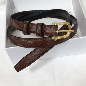 CELLNE Mädchengürtel aus Leder, Kalbsledergürtel, Damengürtel, Breite 20 mm, Damen-Waschband, offizielle High-End-Replik, TOP-Bund, weich, höchste Gegenqualität, 0086