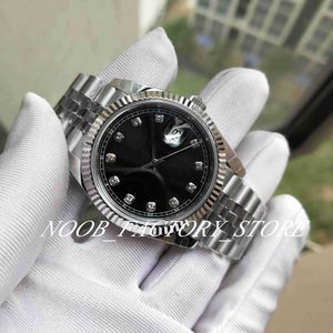 Wersja Watch Factory sprzedaje BP wersja 41mm 126334 Nowy styl pasek gładki na rękę ramki 2813 Automatyczne ruch ze stali nierdzewnej