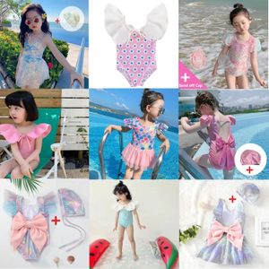 Baby Swim Girl Swimsuit Girls Swimewear One-Pieces Kids Bikini Set Biquini Infantil Swimming For Children Summer Beach Wear