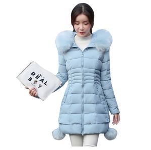 Faux Fur Parkas 2022 New Winter Down Cotton Jacket Women Thick Snow Wear Winter Coat Lady Clothing Female Jackets